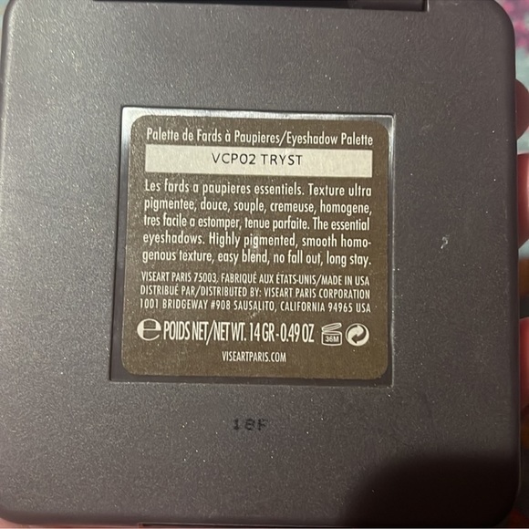 Viseart Tryst palette - Picture 4 of 5